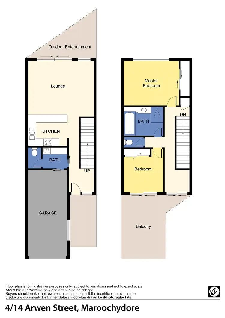 Floorplan of Homely townhouse listing, Unit 4/14 Arwen Street, Maroochydore QLD 4558
