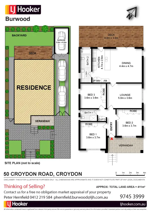 Floorplan of Homely house listing, 50 Croydon Road, Croydon NSW 2132
