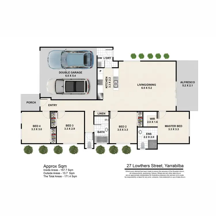 Floorplan of Homely house listing, 27 Lowthers Street, Yarrabilba QLD 4207