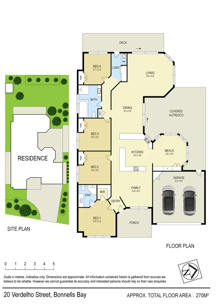 Floorplan of Homely house listing, 20 Verdelho Street, Bonnells Bay NSW 2264