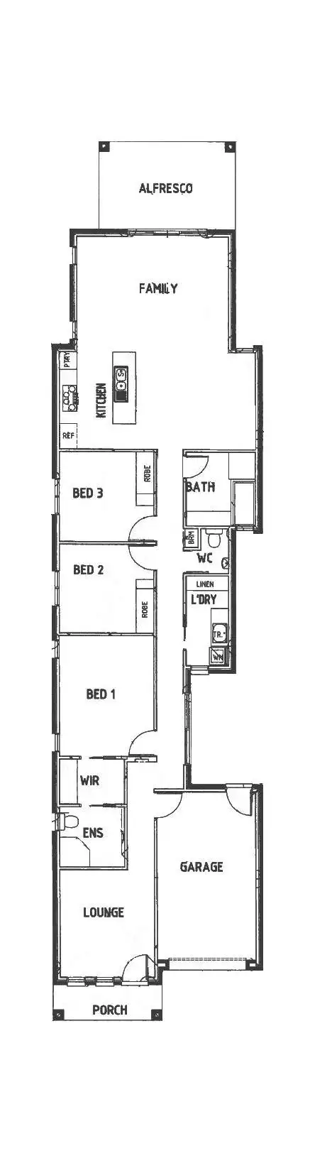 Floorplan of Homely land listing, 14 Craddock Street, Flinders Park SA 5025