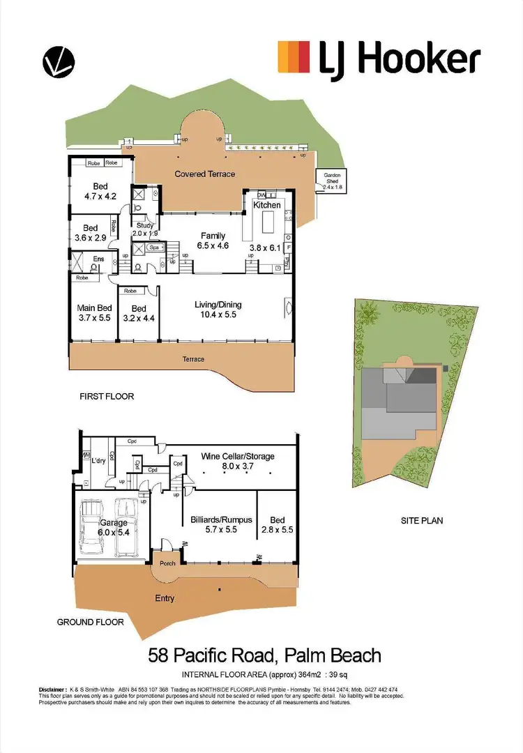 Floorplan of Homely house listing, 58 Pacific Road, Palm Beach NSW 2108