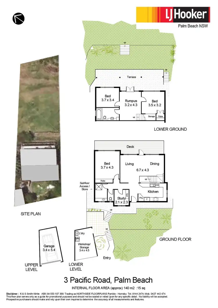 Floorplan of Homely house listing, 3 Pacific Road, Palm Beach NSW 2108