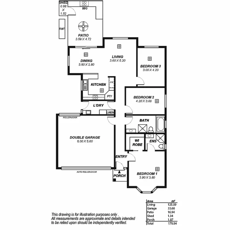 Floorplan of Homely house listing, 21 Furniss Court, Osborne SA 5017