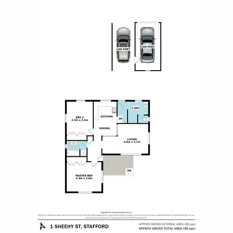 Floorplan of Homely house listing, 1 Sheehy Street, Stafford QLD 4053