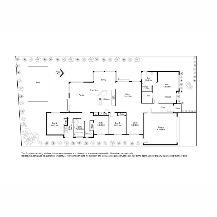 Floorplan of Homely house listing, 97 Shaftsbury Boulevard, Point Cook VIC 3030