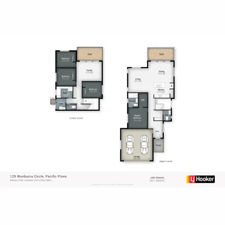 Floorplan of Homely house listing, 129 Wunburra Circle, Pacific Pines QLD 4211