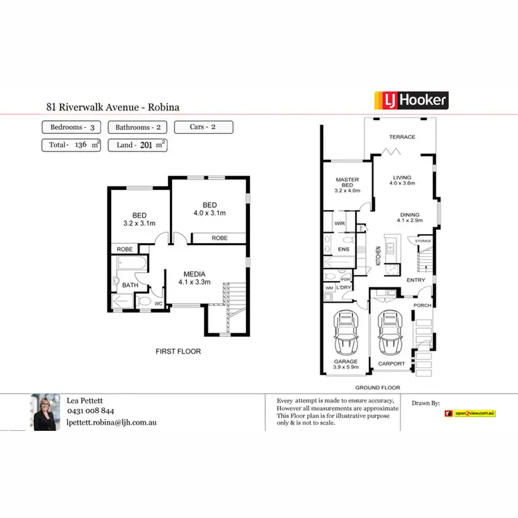 Floorplan of Homely house listing, 81 Riverwalk Avenue, Robina QLD 4226