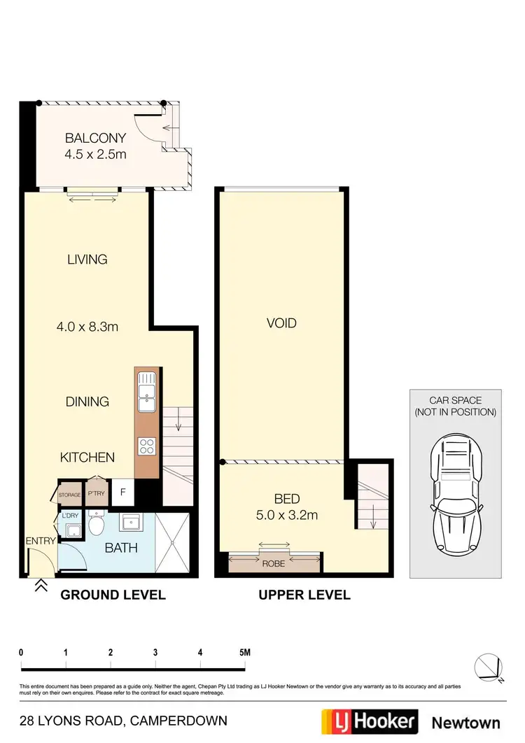 Floorplan of Homely apartment listing, 28 Lyons Road, Camperdown NSW 2050