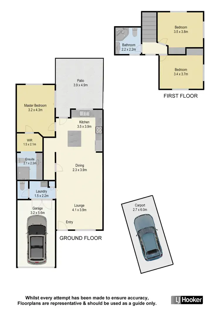 Floorplan of Homely townhouse listing, 23/217 Murphy Road, Geebung QLD 4034
