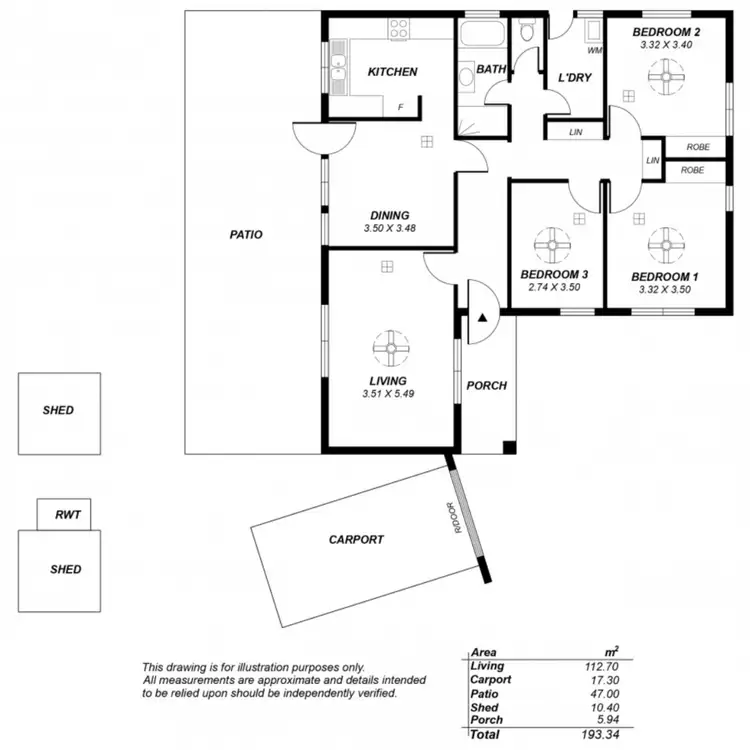 Floorplan of Homely house listing, 17 Howe Court, Salisbury East SA 5109