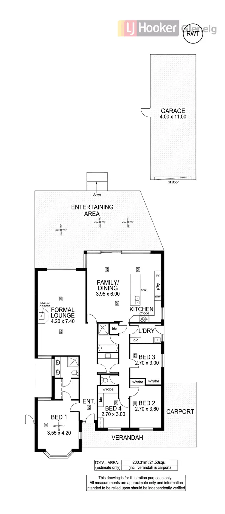 Floorplan of Homely house listing, 10 Nungamoora Street, Hallett Cove SA 5158