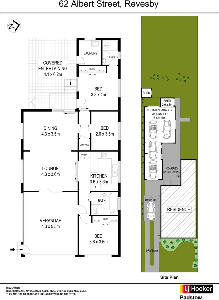 Floorplan of Homely house listing, 62 Albert Street, Revesby NSW 2212