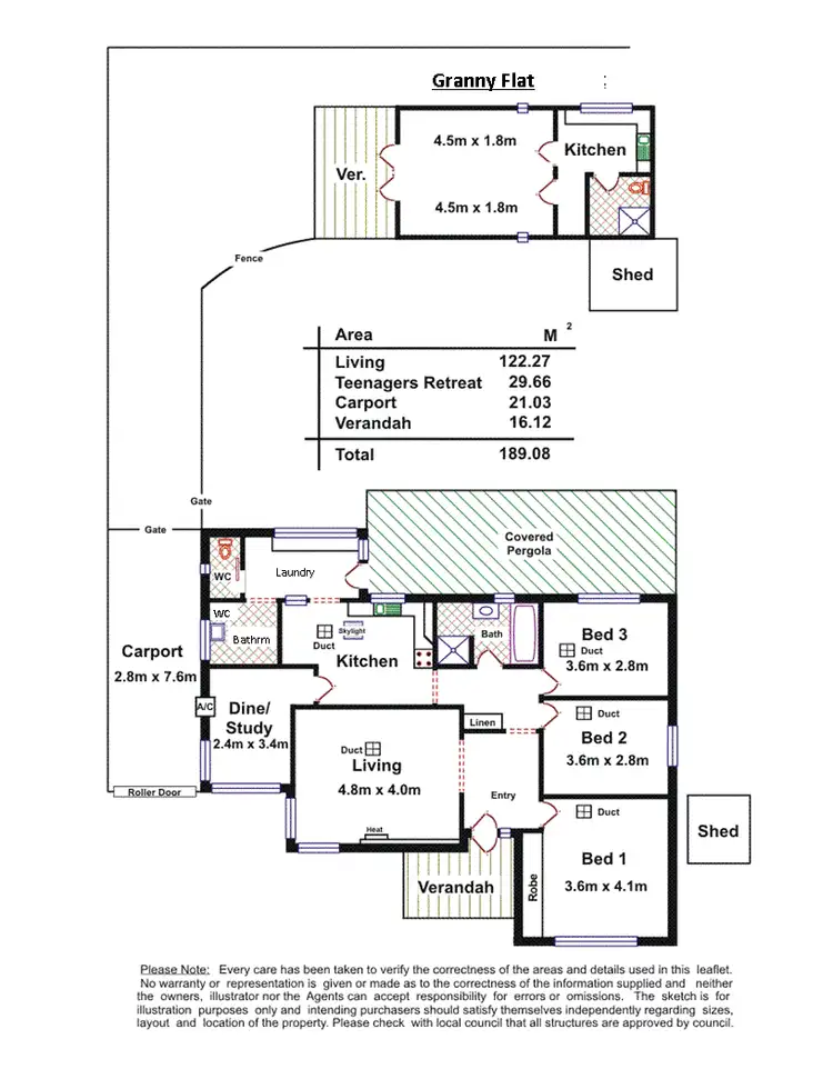 Floorplan of Homely house listing, 99 Hampstead Road, Manningham SA 5086