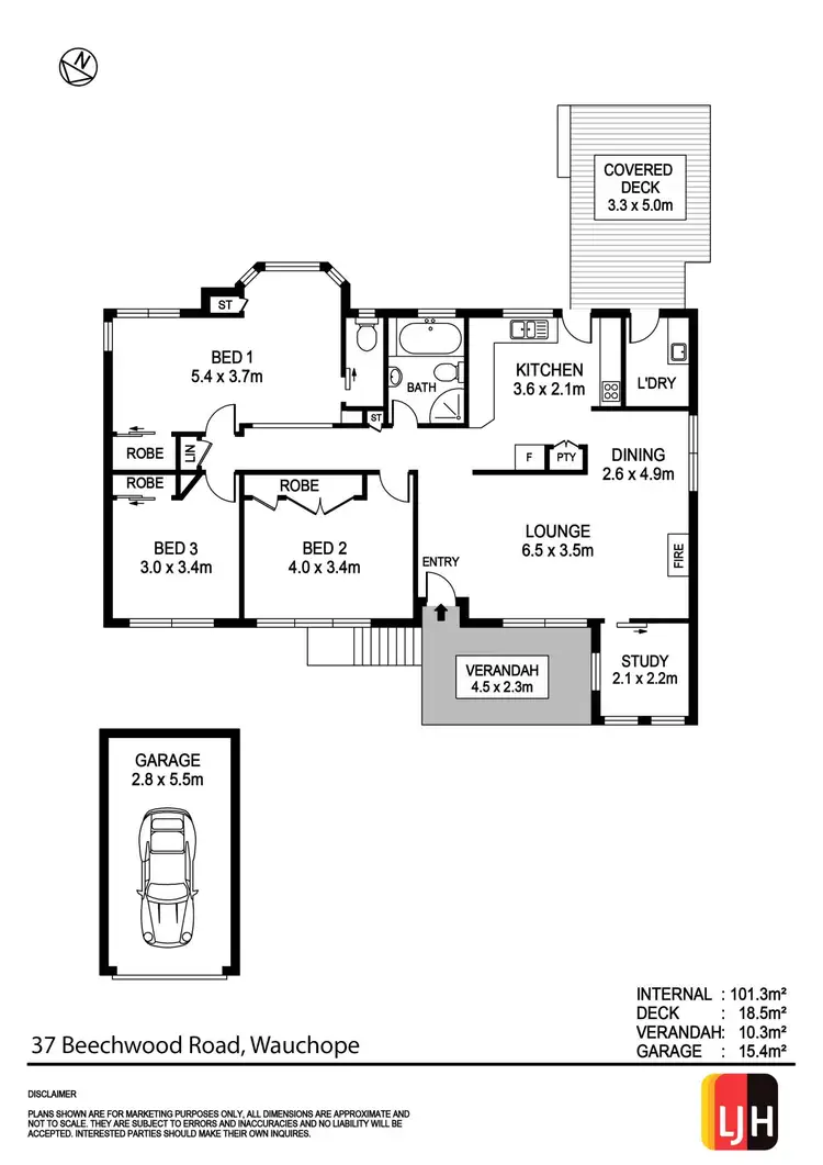 Floorplan of Homely house listing, 37 Beechwood Road, Wauchope NSW 2446
