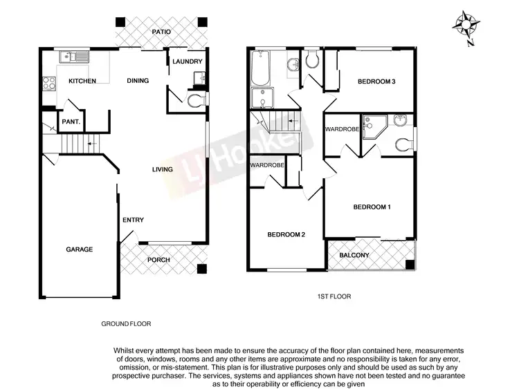 Floorplan of Homely townhouse listing, 28/10 Kaija Street, Mount Gravatt East QLD 4122
