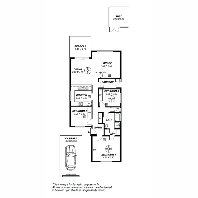 Floorplan of Homely house listing, 31b John Avenue, Tranmere SA 5073