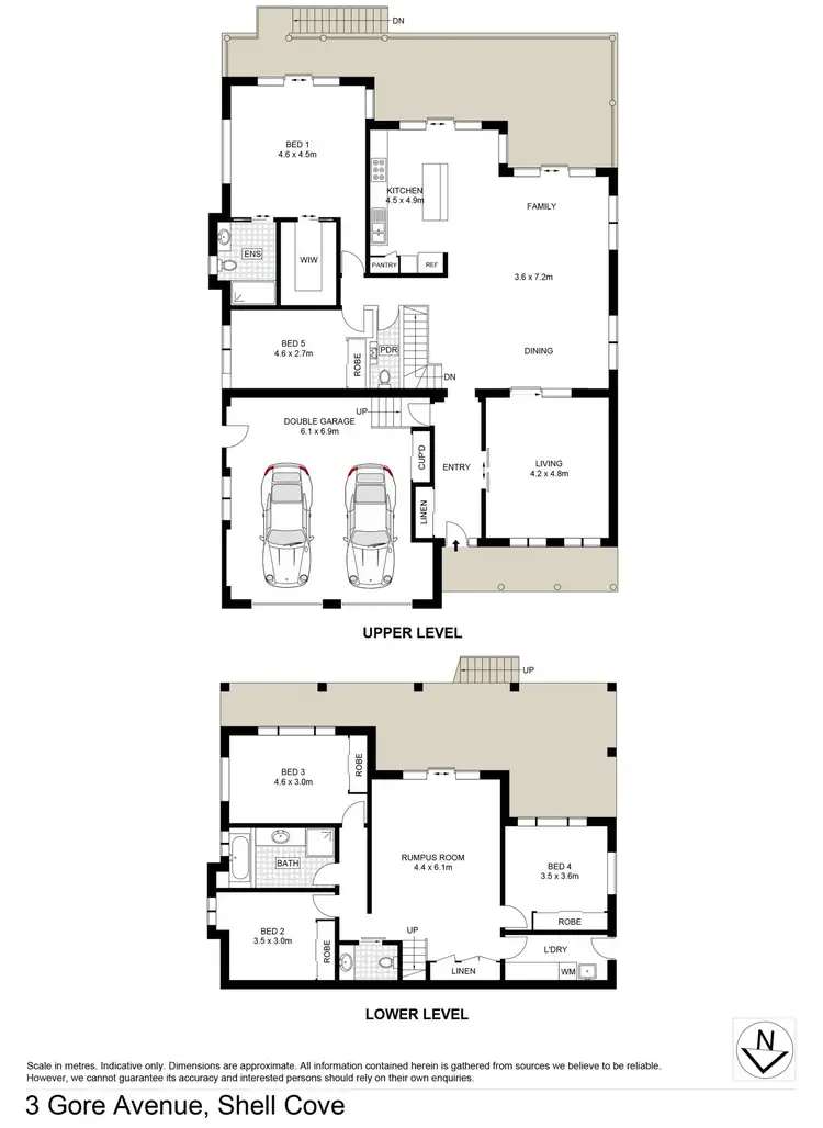 Floorplan of Homely house listing, 3 Gore Ave, Shell Cove NSW 2529
