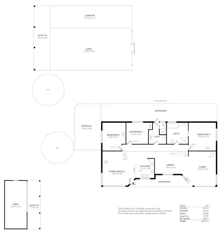 Floorplan of Homely rural property listing, 427 Croft Road, Lenswood SA 5240