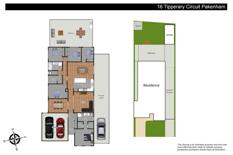 Floorplan of Homely house listing, 16 Tipperary Circuit, Pakenham VIC 3810