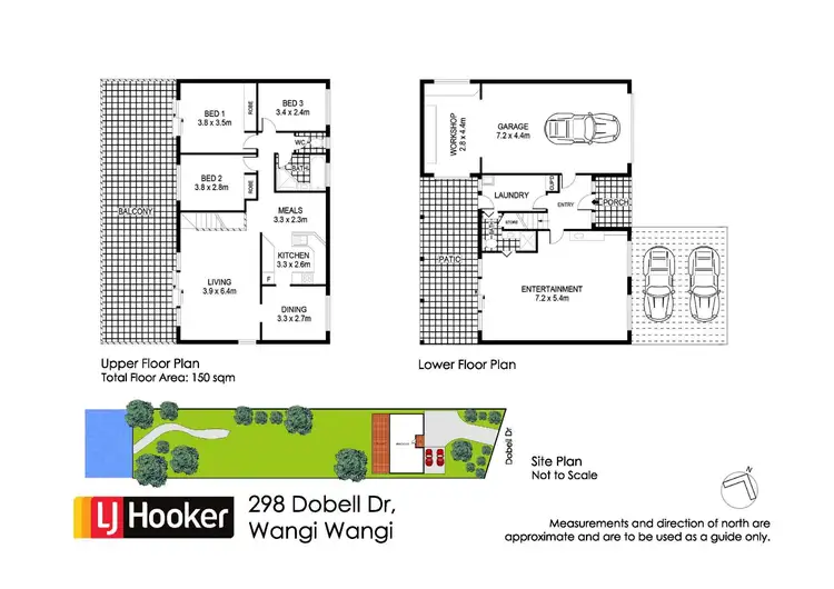 Floorplan of Homely house listing, 298 Dobell Drive, Wangi Wangi NSW 2267