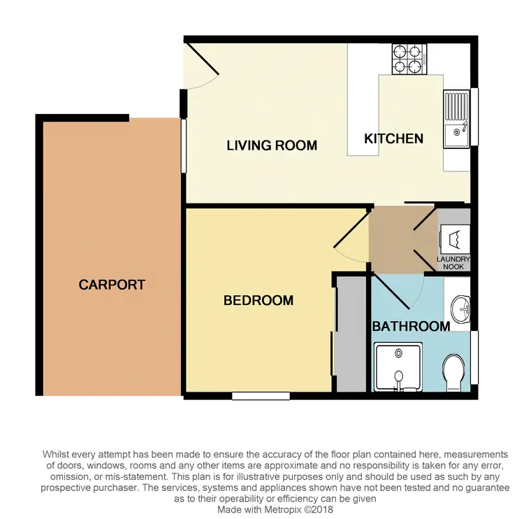 Floorplan of Homely unit listing, Unit 1/28 Railway Road, New Lambton NSW 2305