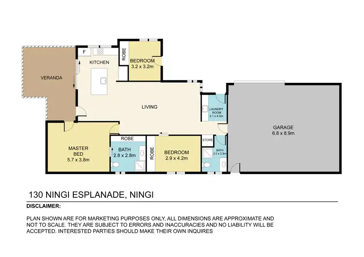 Floorplan of Homely house listing, 130 Ningi Esplanade, Ningi QLD 4511