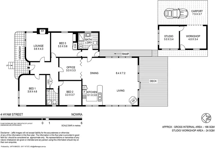 Floorplan of Homely house listing, 4 Hyam Street, Nowra NSW 2541