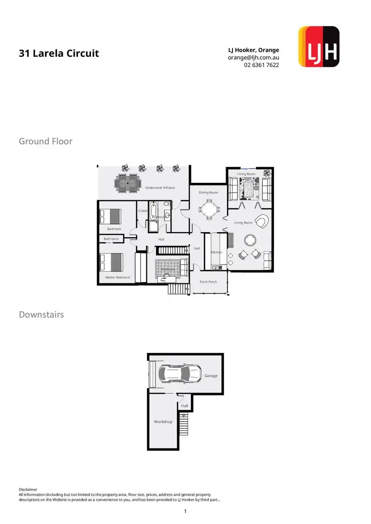 Floorplan of Homely house listing, 31 Larela Circuit, Orange NSW 2800