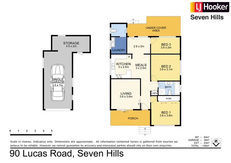 Floorplan of Homely house listing, 90 Lucas Road, Seven Hills NSW 2147