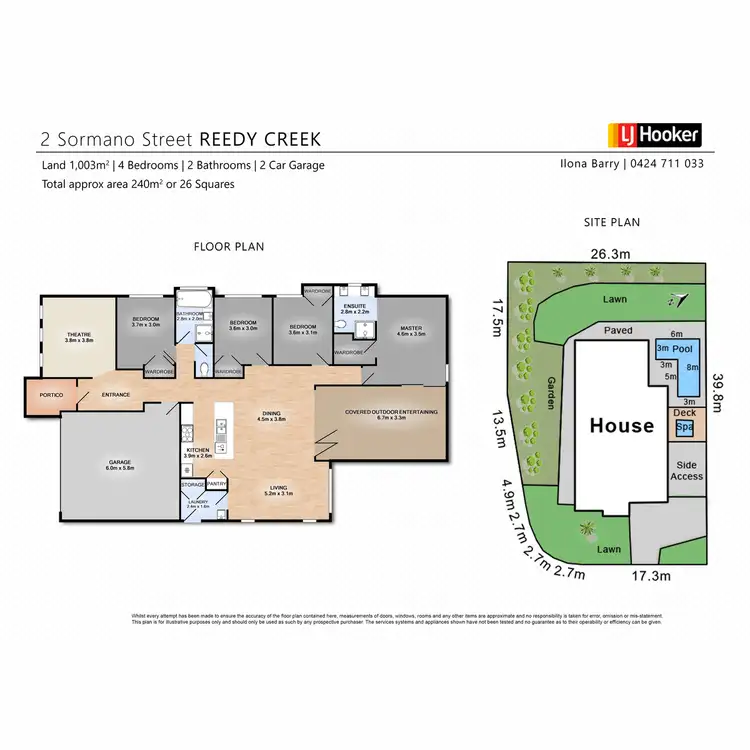 Floorplan of Homely house listing, 2 Sormano Street, Reedy Creek QLD 4227