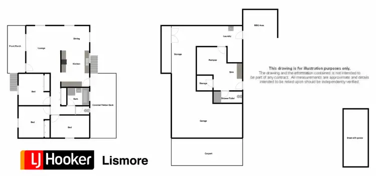 Floorplan of Homely house listing, 90 Walker Street, East Lismore NSW 2480