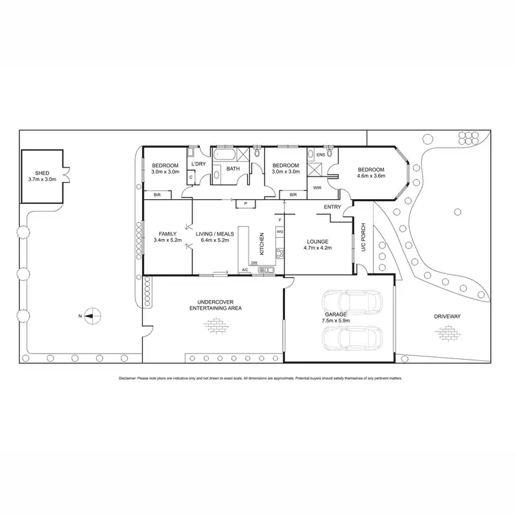 Floorplan of Homely house listing, 32 Spindrift Way, Seabrook VIC 3028