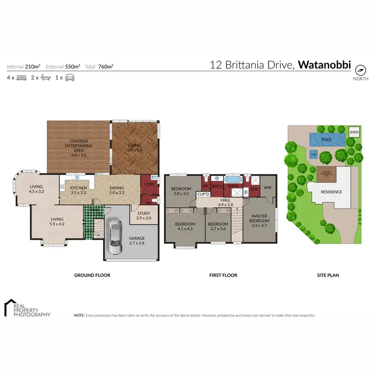 Floorplan of Homely house listing, 12 Brittania Drive, Watanobbi NSW 2259