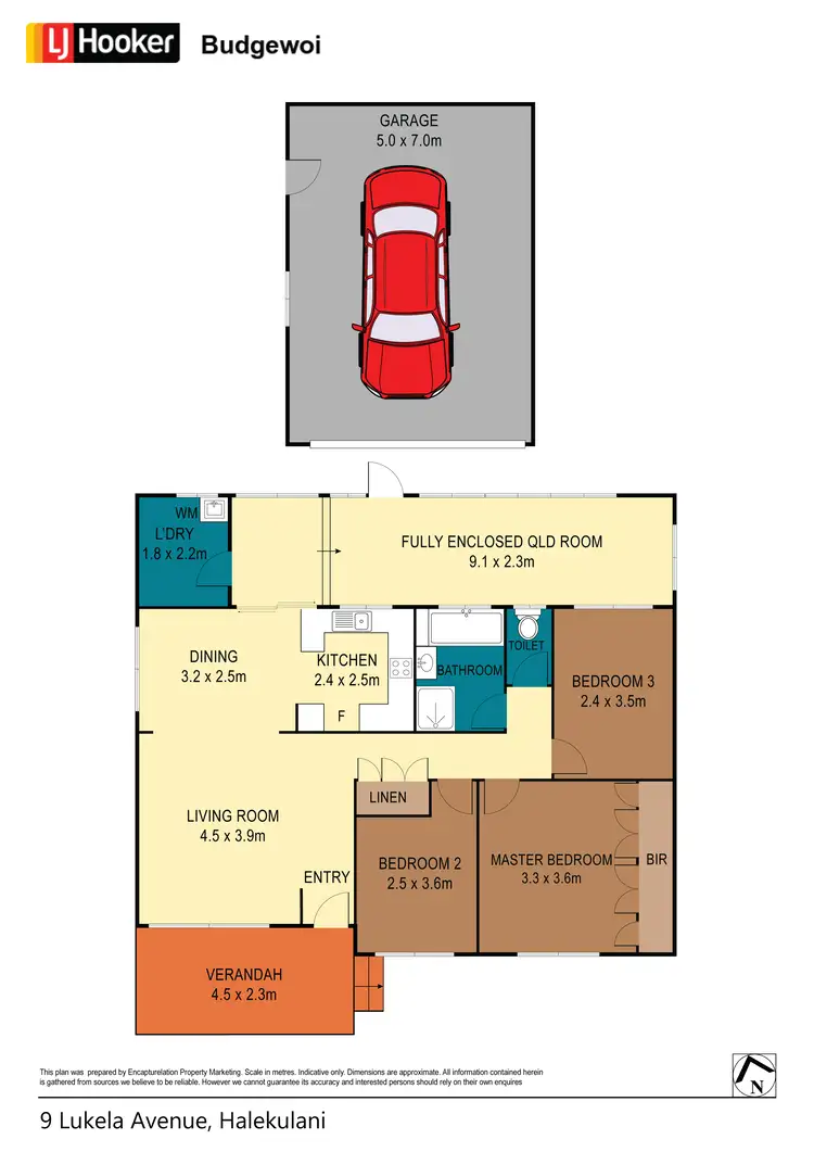 Floorplan of Homely house listing, 9 Lukela Avenue, Halekulani NSW 2262
