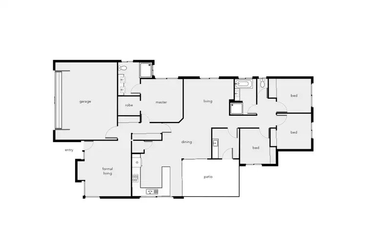 Floorplan of Homely house listing, 10 Mullock Place, Edmonton QLD 4869