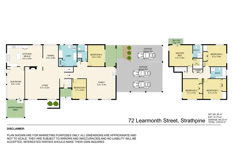 Floorplan of Homely house listing, 72 Learmonth Street, Strathpine QLD 4500