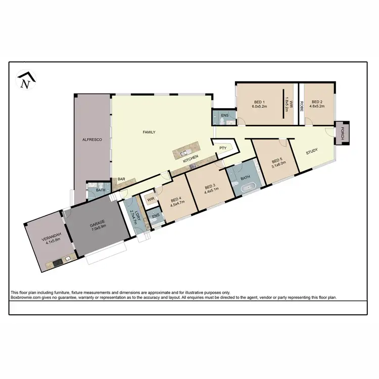 Floorplan of Homely house listing, 5 Evolve Esplanade, Wollert VIC 3750