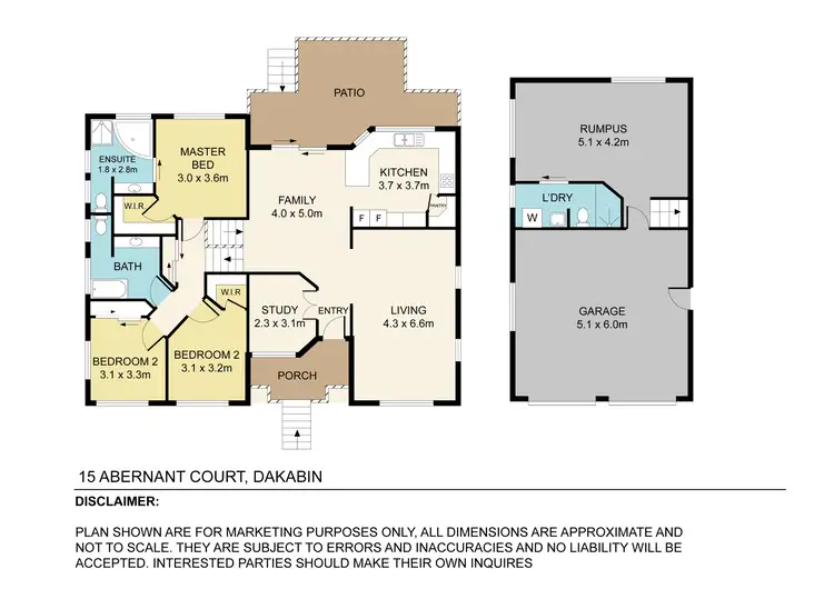Floorplan of Homely house listing, 15 Abernant Court, Dakabin QLD 4503
