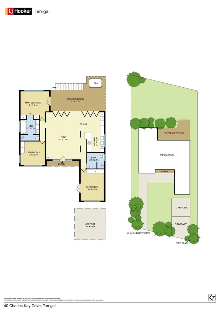 Floorplan of Homely house listing, 40 Charles Kay Drive, Terrigal NSW 2260