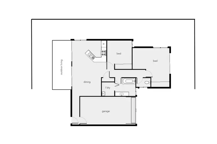 Floorplan of Homely unit listing, 5/63-65 McCormack Street, Manunda QLD 4870