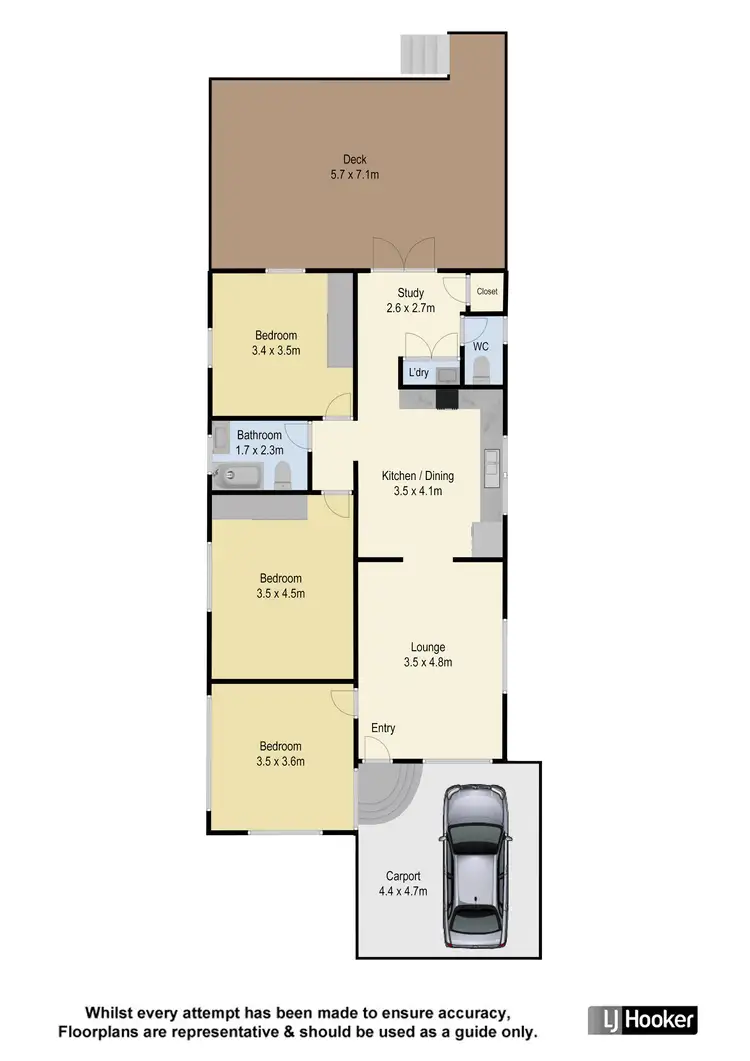 Floorplan of Homely house listing, 22 Bell Street, Woody Point QLD 4019