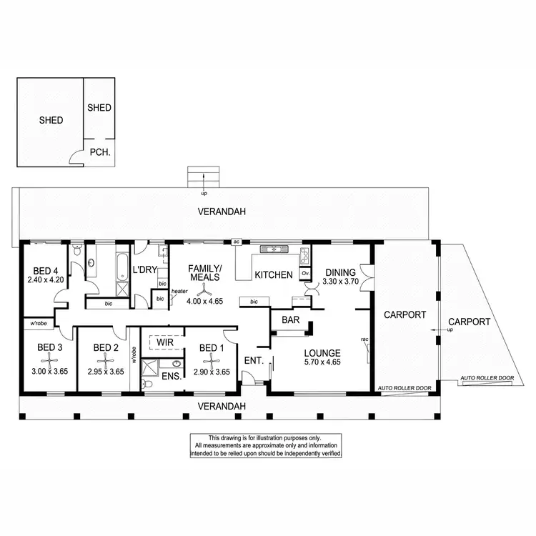 Floorplan of Homely house listing, 19 Marston Drive, Morphett Vale SA 5162