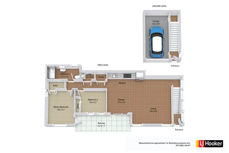 Floorplan of Homely terrace listing, 11 Bellona Terrace, Glenfield NSW 2167