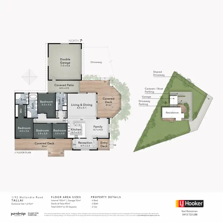 Floorplan of Homely house listing, 1/92 Wallandra Road, Tallai QLD 4213