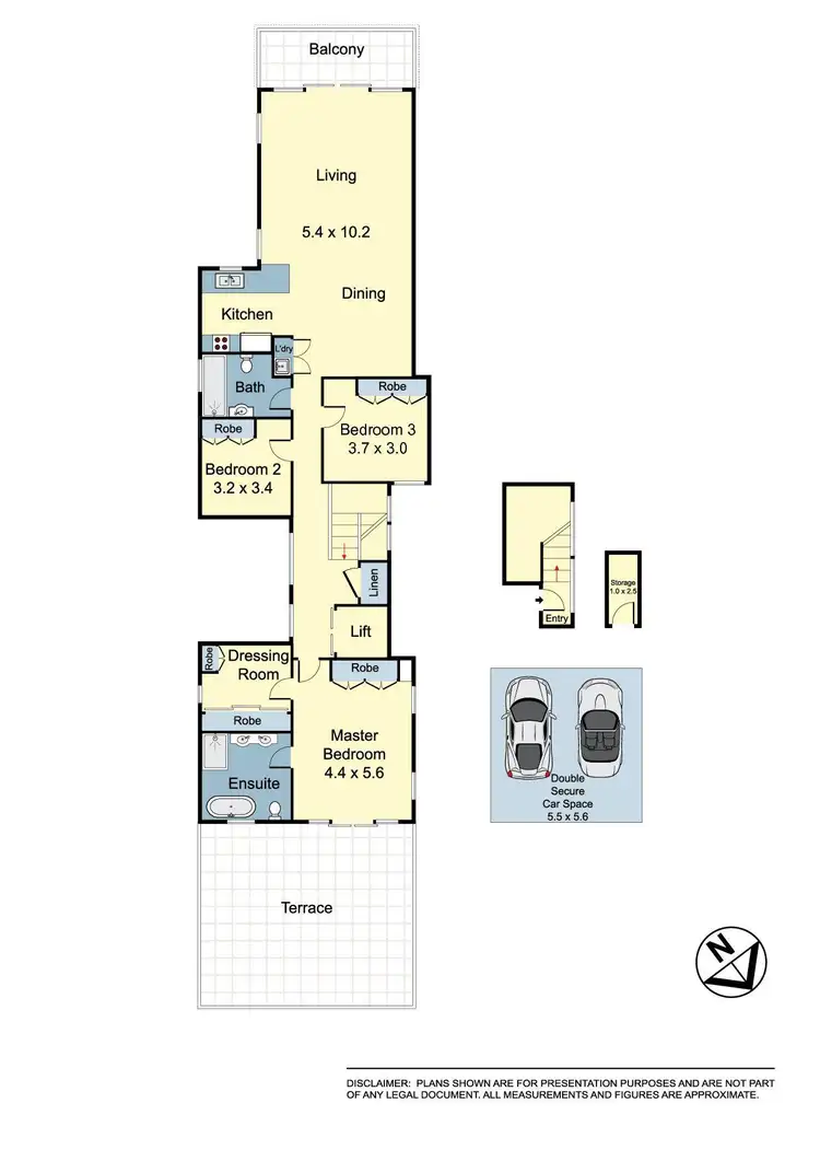 Floorplan of Homely apartment listing, 5/25 Dine Street, Randwick NSW 2031