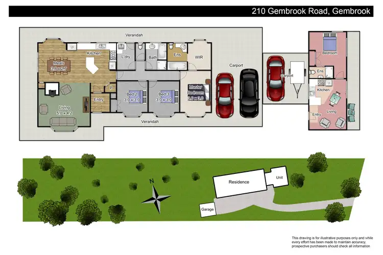 Floorplan of Homely house listing, 210 Gembrook Road, Gembrook VIC 3783