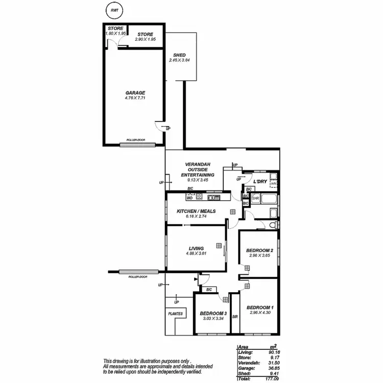 Floorplan of Homely house listing, 5 Bindi Street, Para Hills West SA 5096