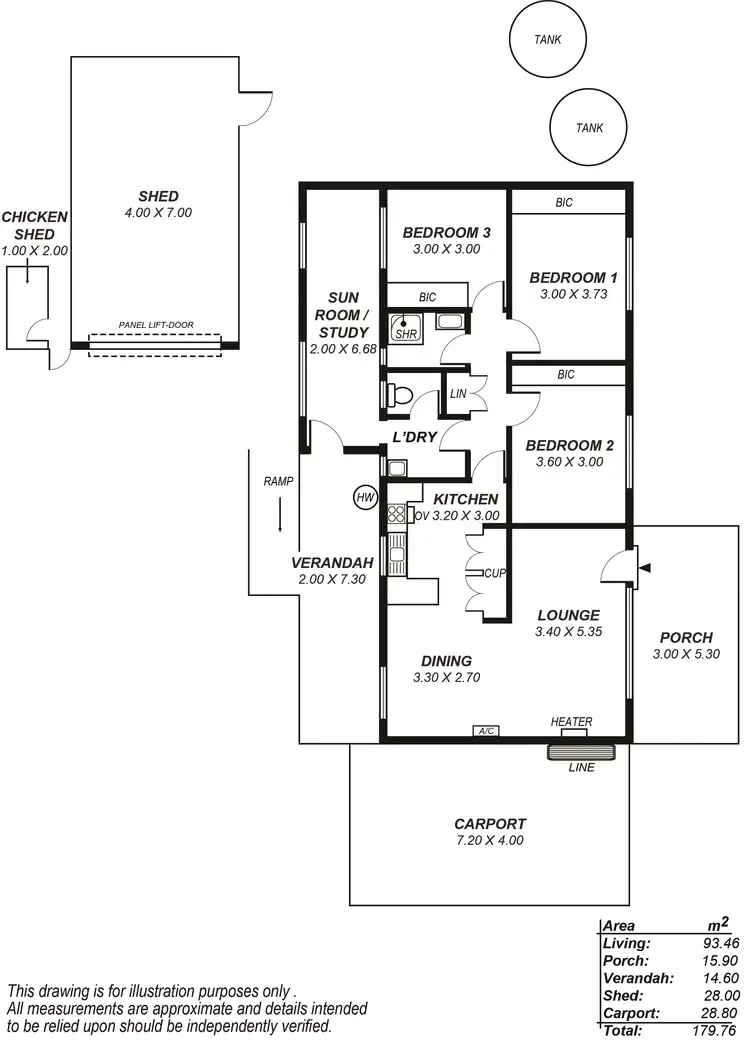 Floorplan of Homely house listing, 11 West Street, Echunga SA 5153