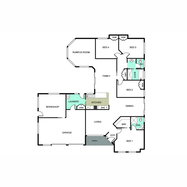 Floorplan of Homely house listing, 42 Carina Street, Ngunnawal ACT 2913